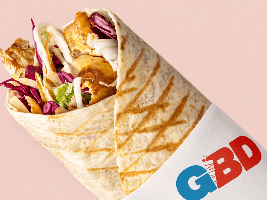 Chicken + Halloumi Wrap